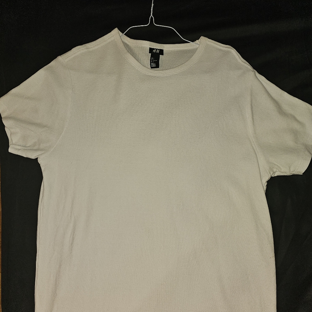 White H&M shirt Mens Large